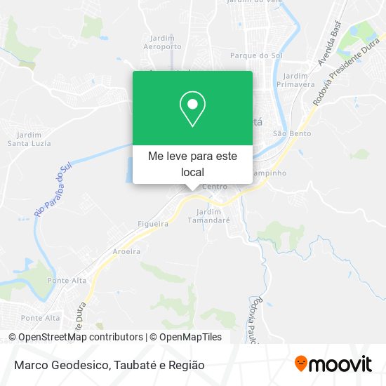 Marco Geodesico mapa