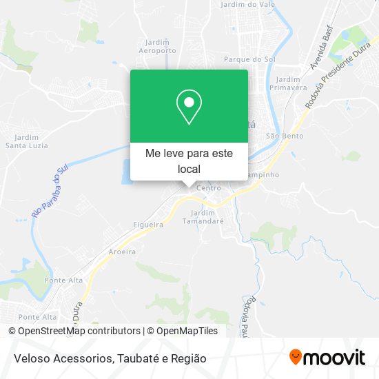 Veloso Acessorios mapa