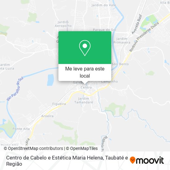 Centro de Cabelo e Estética Maria Helena mapa