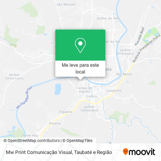 Mw Print Comunicação Visual mapa