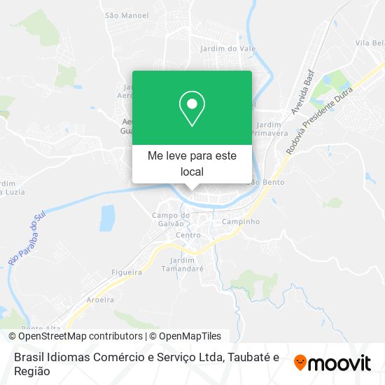 Brasil Idiomas Comércio e Serviço Ltda mapa