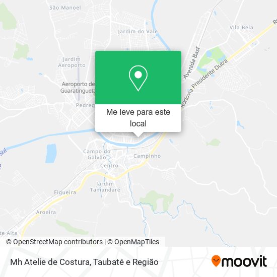 Mh Atelie de Costura mapa