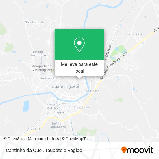 Cantinho da Quel mapa