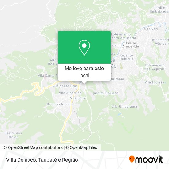 Villa Delasco mapa