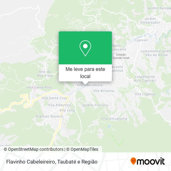 Flavinho Cabeleireiro mapa