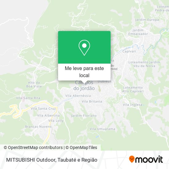 MITSUBISHI Outdoor mapa
