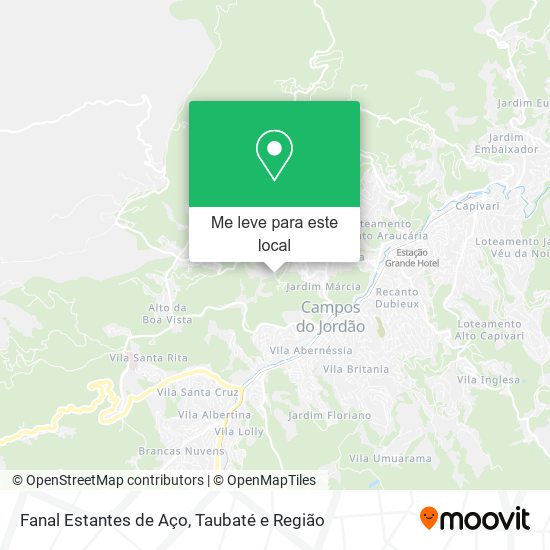 Fanal Estantes de Aço mapa