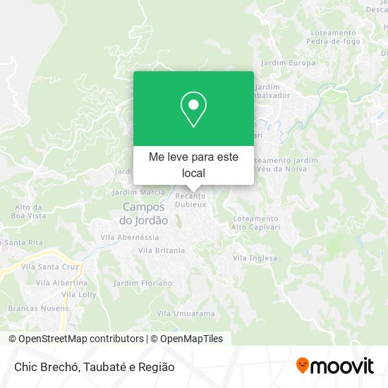 Chic Brechó mapa