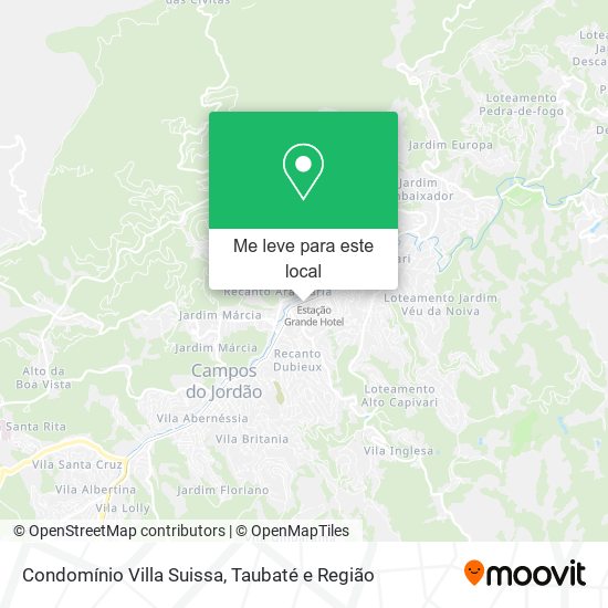 Condomínio Villa Suissa mapa