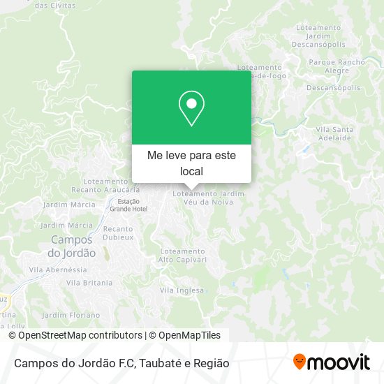 Campos do Jordão F.C mapa