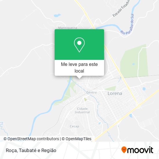 Roça mapa