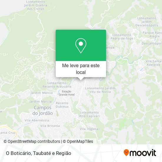O Boticário mapa