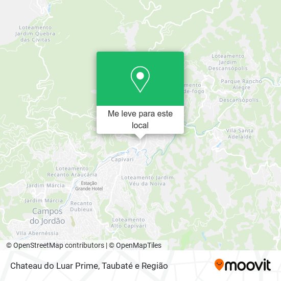 Chateau do Luar Prime mapa