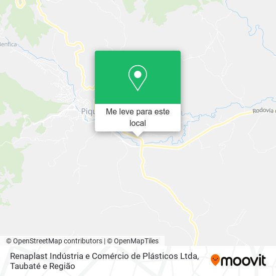 Renaplast Indústria e Comércio de Plásticos Ltda mapa