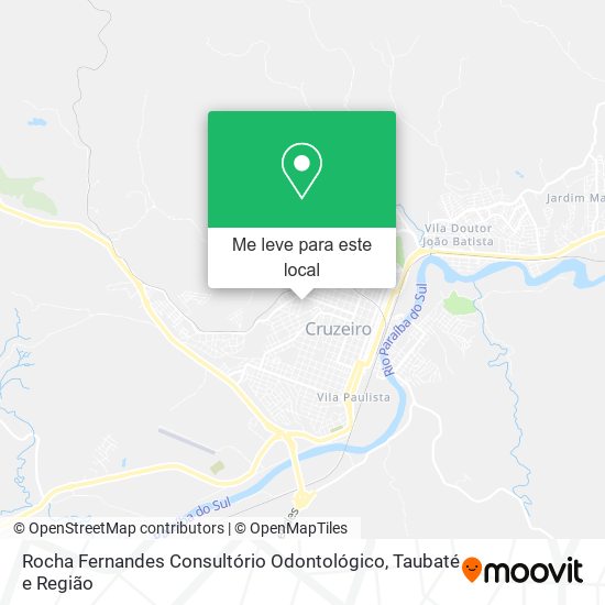 Rocha Fernandes Consultório Odontológico mapa