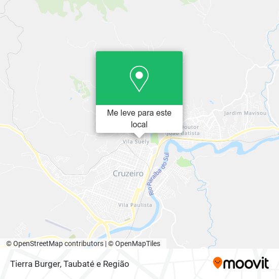 Tierra Burger mapa