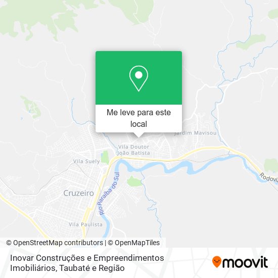 Inovar Construções e Empreendimentos Imobiliários mapa