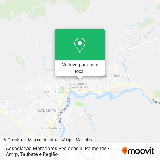 Associação Moradores Residencial Palmeiras - Amrp mapa