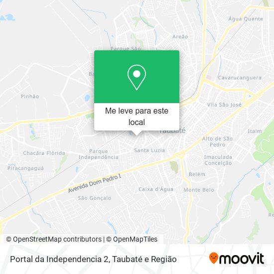 Portal da Independencia 2 mapa