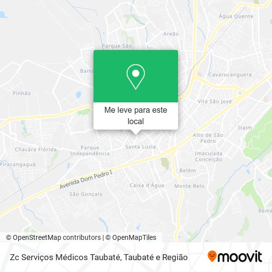 Zc Serviços Médicos Taubaté mapa