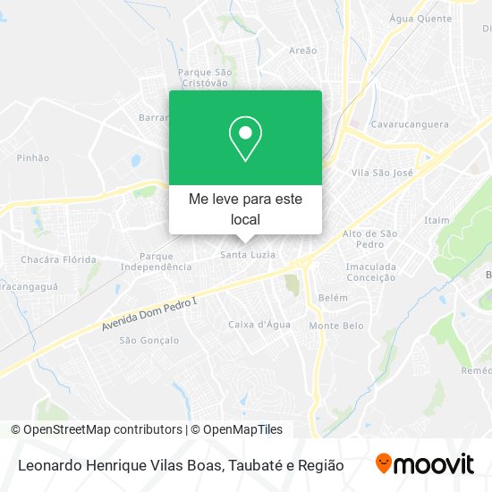 Leonardo Henrique Vilas Boas mapa