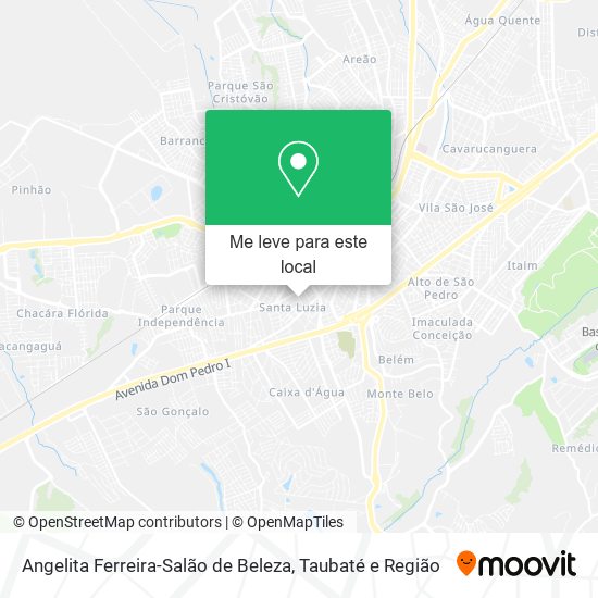 Angelita Ferreira-Salão de Beleza mapa