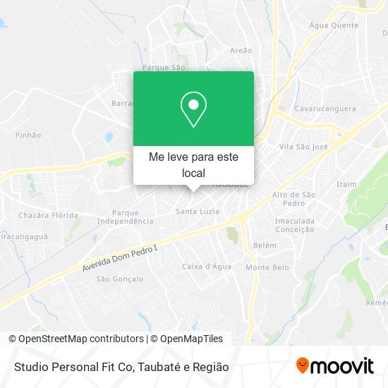 Studio Personal Fit Co mapa