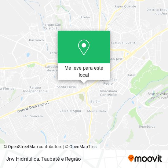 Jrw Hidráulica mapa