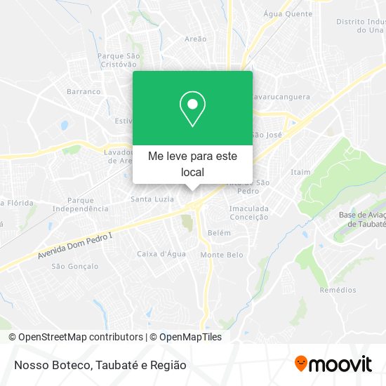 Nosso Boteco mapa