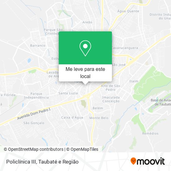 Policlínica III mapa