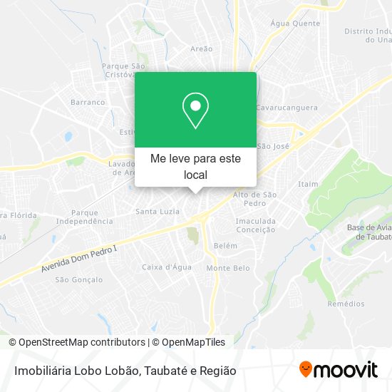 Imobiliária Lobo Lobão mapa