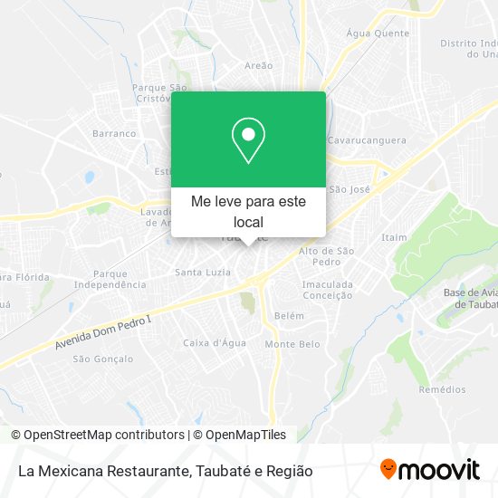 La Mexicana Restaurante mapa