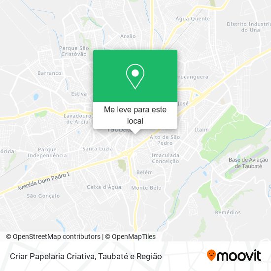 Criar Papelaria Criativa mapa