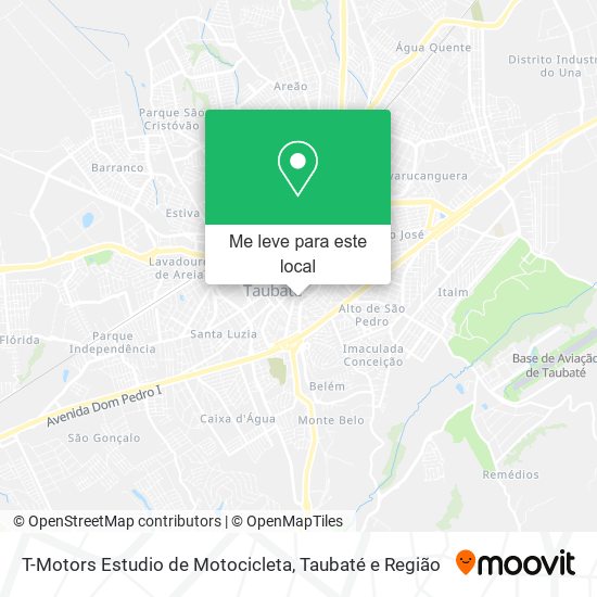 T-Motors Estudio de Motocicleta mapa