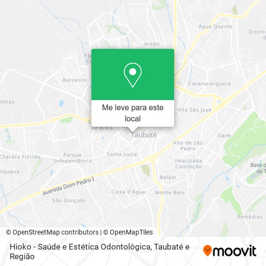 Hioko - Saúde e Estética Odontológica mapa