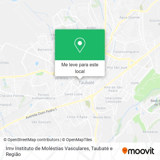Imv Instituto de Moléstias Vasculares mapa