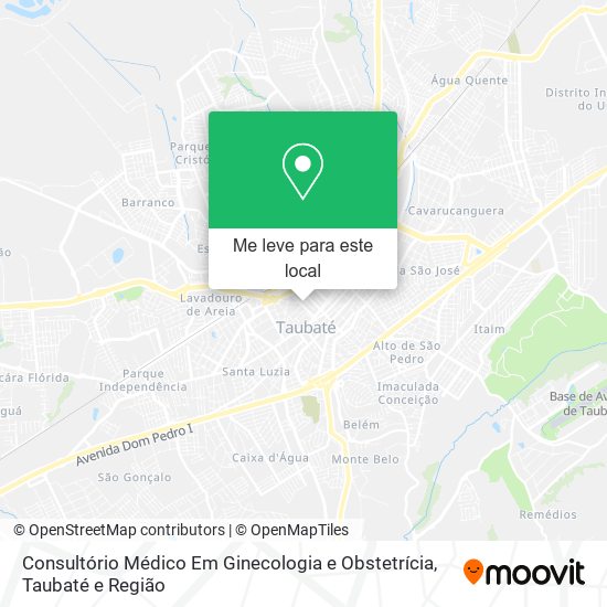 Consultório Médico Em Ginecologia e Obstetrícia mapa