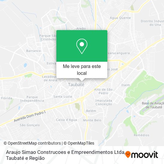 Araujo Simao Construcoes e Empreendimentos Ltda mapa