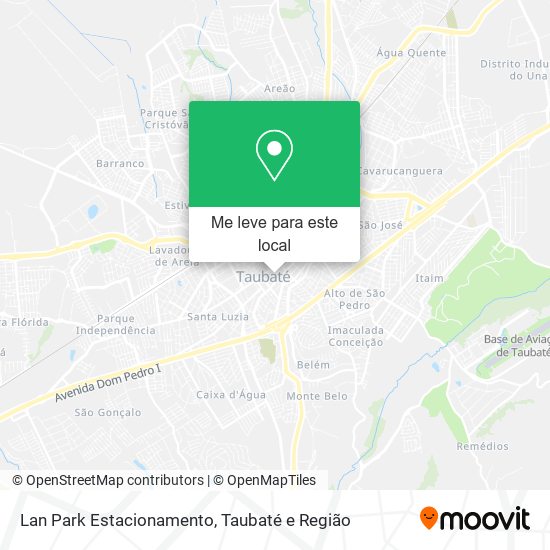 Lan Park Estacionamento mapa