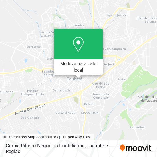 Garcia Ribeiro Negocios Imobiliarios mapa