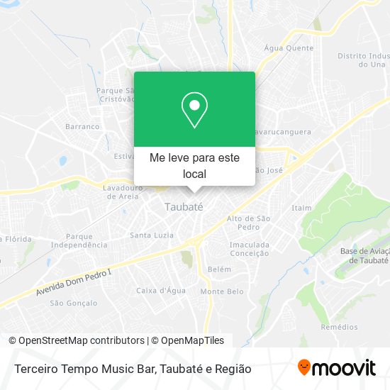 Terceiro Tempo Music Bar mapa