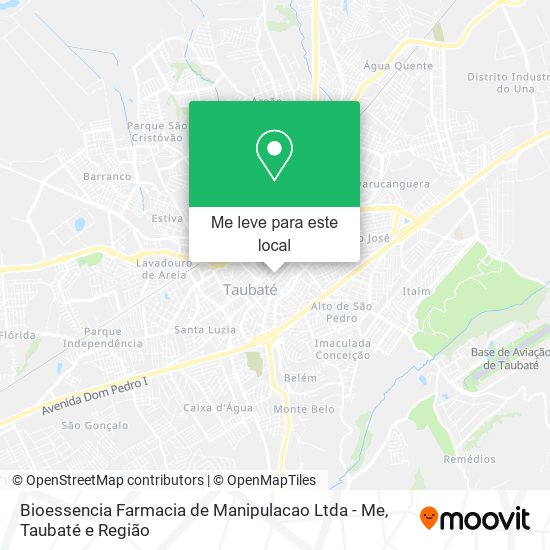 Bioessencia Farmacia de Manipulacao Ltda - Me mapa