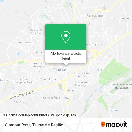 Glamour Rosa mapa