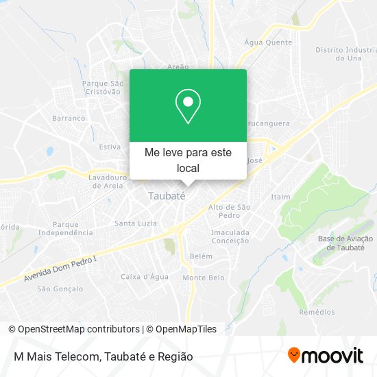 M Mais Telecom mapa