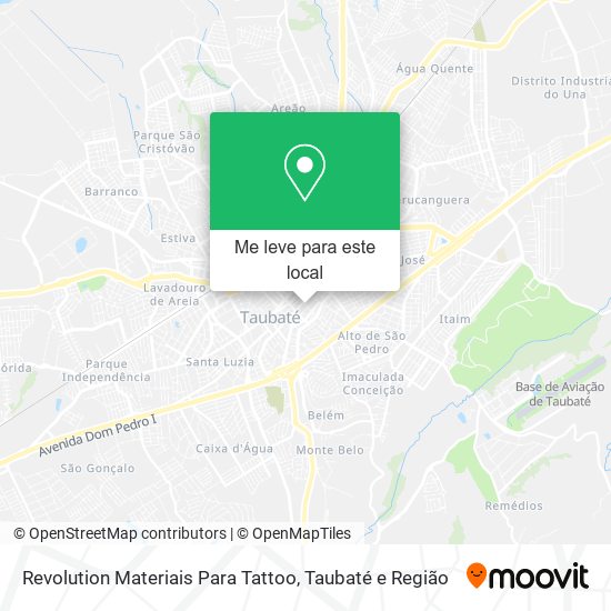 Revolution Materiais Para Tattoo mapa