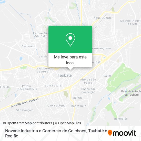 Novane Industria e Comercio de Colchoes mapa