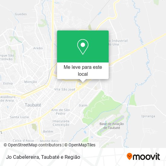Jo Cabelereira mapa