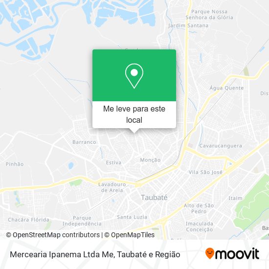 Mercearia Ipanema Ltda Me mapa