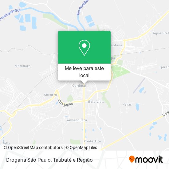 Drogaria São Paulo mapa