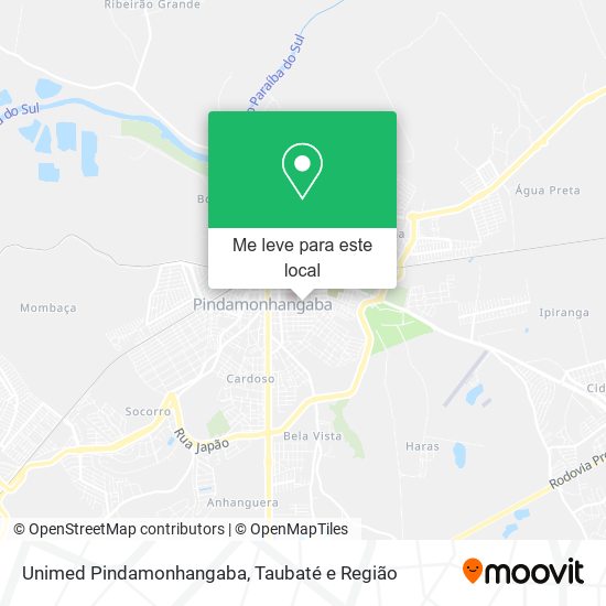 Unimed Pindamonhangaba mapa